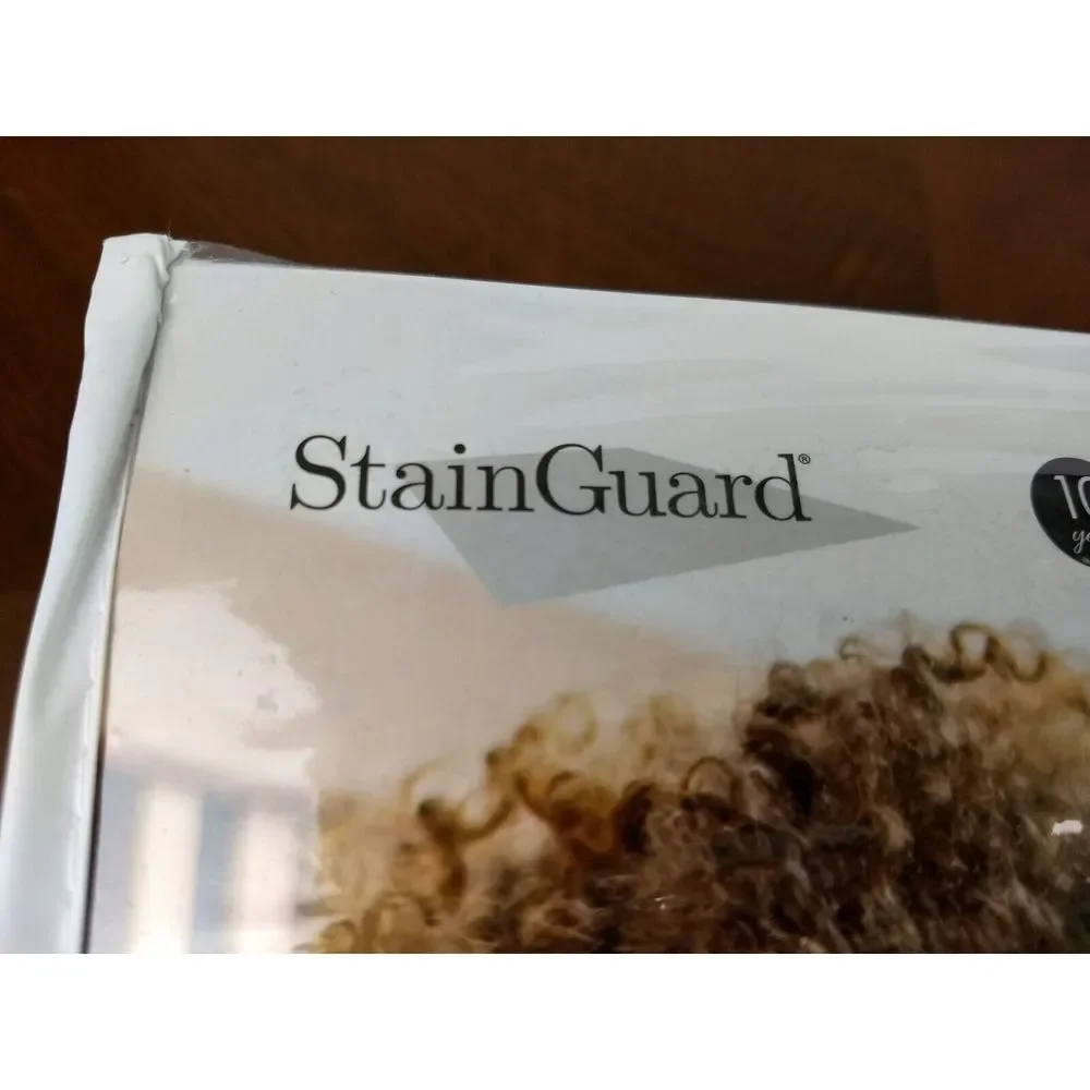 STAINGUARD Mattress Protector King Size‎ White 1-Sided Protective Barrier NEW